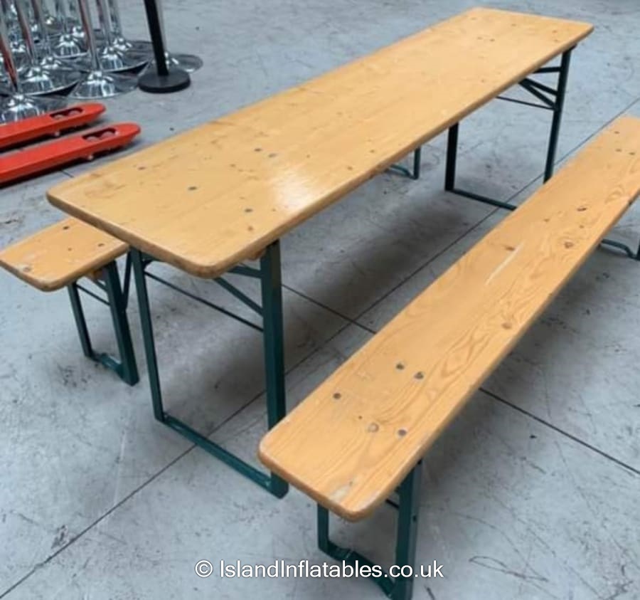 Table & Benches For Hire Best Bouncy Castle / Entertainment / Rodeo