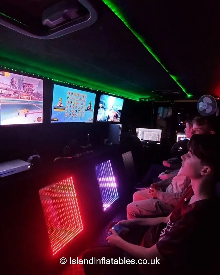 Essex Gaming van bus hire Colchester Essex